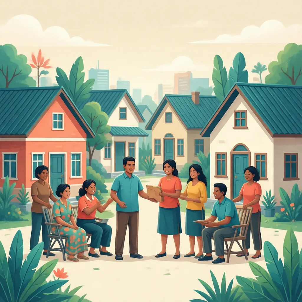 Ilustrasi: Bantu Tetangga