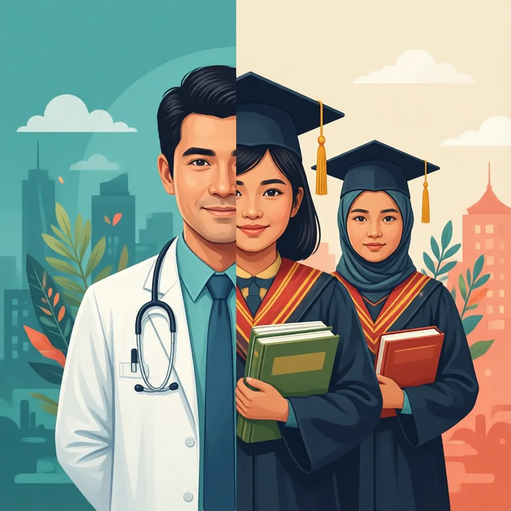 Ilustrasi: Bantu Kesehatan & Pendidikan